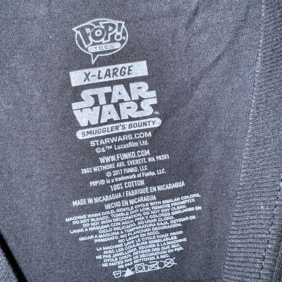 Star Wars Kylo Ren Funko Pop XL Tee Black "Finish What You Started" Shirt - Picture 3 of 8